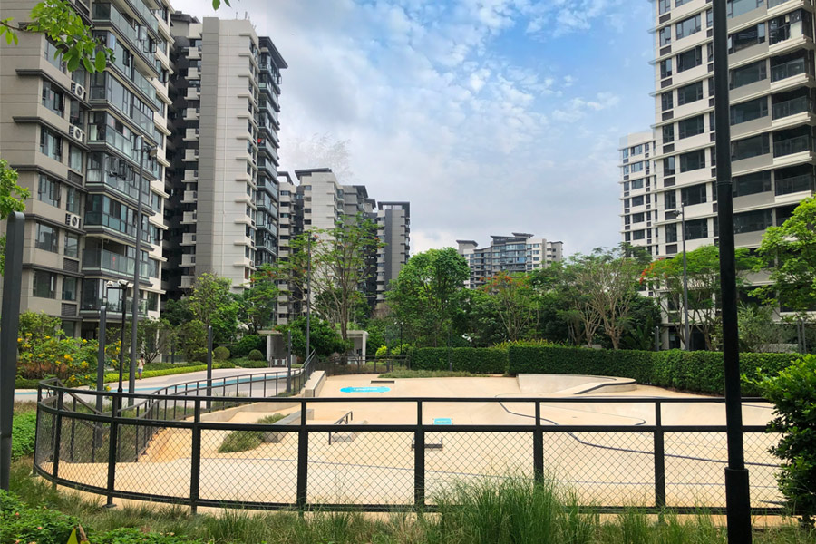 海口千江悦二期东汇小区实拍图鉴赏 售楼电话0898-66666982