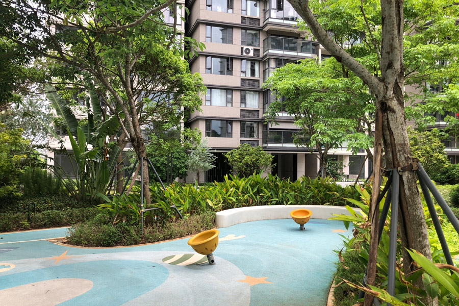 海口千江悦二期东汇小区实拍图鉴赏 售楼电话0898-66666982